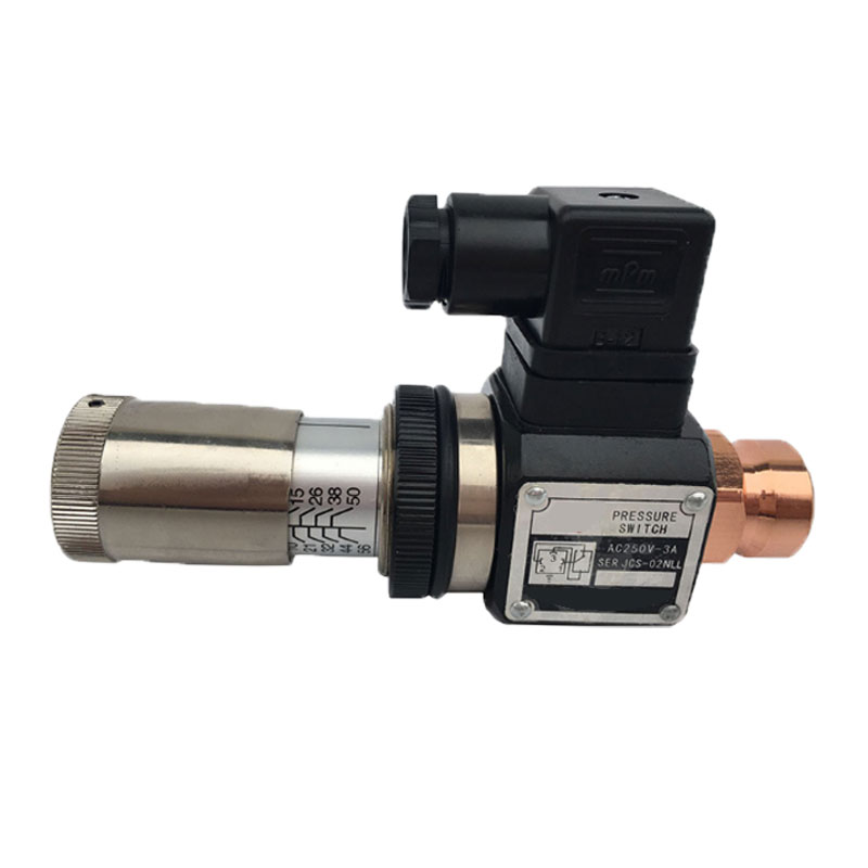 Painerele JCS-02N hydraulireleen painekytkin Hydraulikytkimen öljynpainekytkin